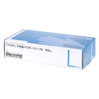 伊藤忠リーテイルリンク プラスチック手袋パウダーフリーTH L VC-270 1箱（100枚入）