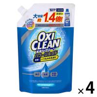 オキシクリーン パワーリキッド 大容量 詰替 940mL 1セット（1個×4） 液体 酸素系漂白剤 除菌 消臭 洗濯用品 色柄物 おしゃれ着