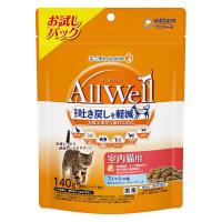 オールウェル 室内猫用 フィッシュ味 国産 140ｇ 1袋 ユニ・チャーム キャットフード
