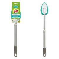 スリーエム(3M) スコッチブライト バスシャイン ハンディスポンジロング(伸縮) お風呂掃除 床あか B-549J  (1個入)