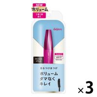 デジャヴュ 塗るつけまつげ ラッシュノックアウト エクストラボリュームE1 （ブラック） イミュ ×3個