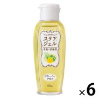 ステアジェルa リフレッシュアロマ 柑橘系 60ml 6本  川本産業