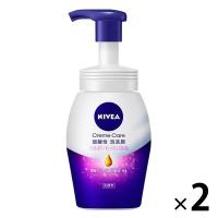 PayPayポイント大幅付与 【セール】NIVEA（ニベア） クリアビューティー弱酸性泡洗顔 もっちり美肌 本体 150ml 2個 花王