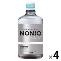 マウスウォッシュ ボトル NONIO ノニオ プラスホワイトニング デンタルリンス フレッシュホワイトミント 1000mL 4本 美白 ライオン