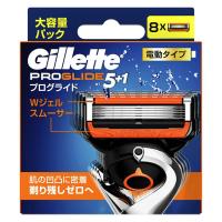 ジレット（Gillette）髭剃り プログライド 電動タイプ 替刃8個入 大容量パック 肌の凹凸に密着＋剃り残しゼロへ P＆G