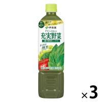 伊藤園 充実野菜 緑の野菜ミックス エコボトル 740g 1セット（3本）【野菜ジュース】