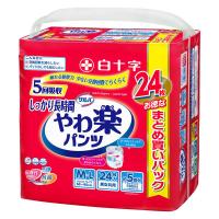 【大人用紙おむつ/パンツ】白十字　サルバ やわ楽パンツ　しっかり長時間　MーL 1パック（24枚入）
