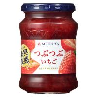 明治屋 果実実感 つぶつぶ いちごジャム 320g 1個  イチゴ 苺