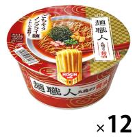 カップラーメン 日清食品 日清麺職人 醤油 ノンフライめん インスタントカップ麺 12個