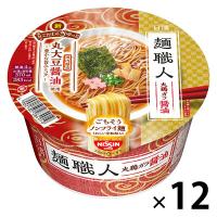 カップラーメン 日清食品 日清麺職人 醤油 ノンフライめん インスタントカップ麺 12個