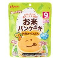 【9ヵ月頃から】ピジョン お米のパンケーキ かぼちゃ＆にんじん 1個