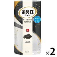 トイレの消臭力 炭と白檀の香り 400mL 2個 エステー 消臭 芳香剤