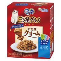 銀のスプーン 三ツ星グルメ お魚味クリーム 3種のまぐろ味アソート 国産 180g（18g×10袋入）1個 キャットフード ドライ