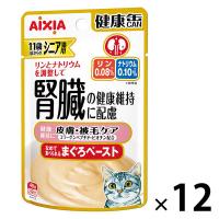 健康缶 シニア猫用 皮膚・被毛ケア 40g 12袋 アイシア キャットフード パウチ