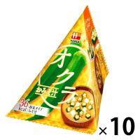 【ワゴンセール】ハナマルキ 三角パックごちそう具材 オクラのおみそ汁 1セット（10個）
