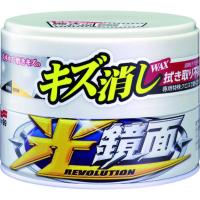【アウトレット】ソフト99コーポレーション ワックス 光鏡面WAX ホワイト車用 200g 専用クロス付 418 1個
