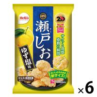 LOHACO - 76g瀬戸しお ゆず塩味 6袋 栗山米菓 せんべい お煎餅