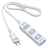 延長コード 電源タップ 2P式 3個口 2m パナソニック ザタップX WHA25232WKP 1個