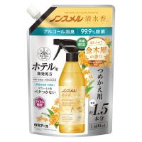 【数量限定】ノンスメル清水香 衣類・布製品・空間用スプレー 金木犀の香り 詰め替え 600ml 1個 白元アース