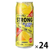 チューハイ ストロングチューハイ タイムゼロ レモン 490ml 缶 1箱（24本）