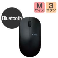 Bluetoothマウス 高耐久 無線 ワイヤレス IR 3ボタン 簡易包装 3年保証 黒 M-K7BRBK/RS エレコム 1個