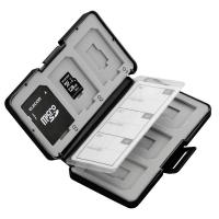 エレコム SD microSDカードケース(プラスチックタイプ) 黒 CMC-SDCPP12BK 1個