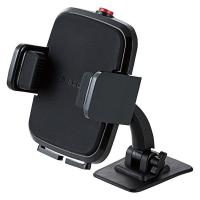 エレコム 車載アクセサリー/スマホスタンド/テープ貼付タイプ/ブラック P-CARS01BK 1個