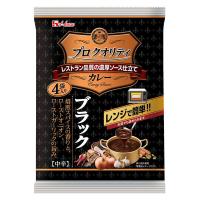 プロクオリティ カレー ブラック 4袋入り 1個 ハウス食品 レトルト レンジ対応
