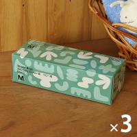 【アスクル・ロハコ限定デザイン】おむつが臭わない袋 BOS ベビー用 Mサイズ 90枚入 3個 クリロン化成（イチオシ） オリジナル