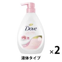 Dove（ダヴ） ダヴ ボディウォッシュ ピーチ＆スイートピー ポンプ 470g 2個 ユニリーバ 【液体タイプ】