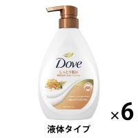 Dove（ダヴ） ダヴ ボディウォッシュ ライスファーメント＆キンモクセイ ポンプ 470g 6個【液体タイプ】