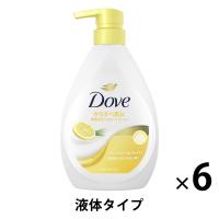 Dove（ダヴ） ダヴ ボディウォッシュ グレープフルーツ＆レモングラス ポンプ 470g 6個 ユニリーバ 【液体タイプ】