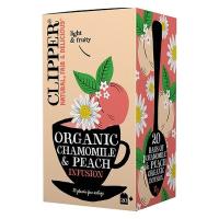 クリッパー（CLIPPER） カモミール＆ピーチ ティーバッグ 1箱（20バッグ入）