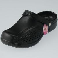 ヒカリ技研工業 エバロンサンダル ブラック L SA-8 1足　ナースサンダル