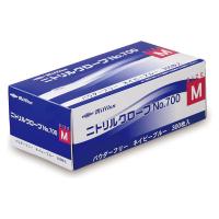 共和 ニトリルグローブ　No.700 Mサイズ　ネイビーブルー LH-700-M 1箱（300枚入）