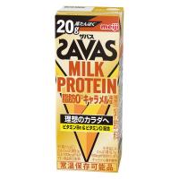 SAVAS（ザバス） MILK PROTEIN（ミルクプロテイン）脂肪0キャラメル風味 1本 明治