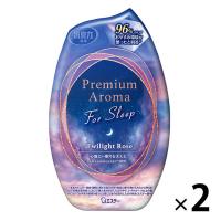 お部屋の消臭力 プレミアムアロマ 玄関 リビング用 部屋用 トワイライトローズ 400mL 1セット（2個） エステー 消臭 芳香剤