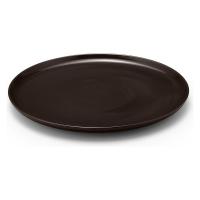 無印良品 日常の器 プレート 特大 ダークブラウン 約直径27cm 良品計画