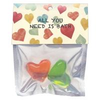 【ワゴンセール】入浴剤 ALL YOU NEED IS BATH バスエッセンス アプリコット＆グリーンアップル 1個（2個入）ジーピークリエイツ