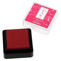 シヤチハタ スタンプ台 いろもよう わらべ 牡丹色 HAC-S1-P 1個