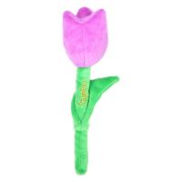 紫のチューリップ 1個 犬用 おもちゃ アルクロース