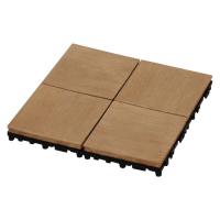 アイリスオーヤマ プレミアウッドパネルデッキ ベージュ PWD-300 1枚