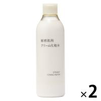 無印良品 敏感肌用クリーム化粧水 300mL 1セット（2個） 良品計画