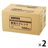 【ドリップコーヒー】ドトールコーヒー カフェタイム ドリップパック 深煎り 2箱（200袋入） アスクル・ロハコ限定（イチオシ） オリジナル