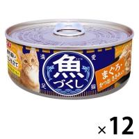いなば CIAO チャオ 魚づくし缶 まぐろ・かつお ささみ入り 60g 12缶 キャットフード 缶詰