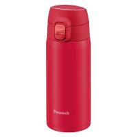 【アウトレット】ピーコック魔法瓶工業 ロック式 ワンタッチマグボトル 400ml ローズピンク AKM-40 PR 1個　保冷　保温