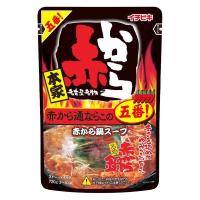 ストレート赤から鍋スープ 5番 720g 1個 イチビキ 鍋つゆ 鍋の素