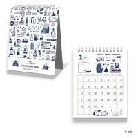 【2024年版カレンダー】 新日本カレンダー eric 卓上 NK-4102 1冊