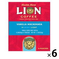【ドリップコーヒー】ライオンコーヒー バニラマカダミア ドリップバッグ 1セット（24袋：4袋入×6個）