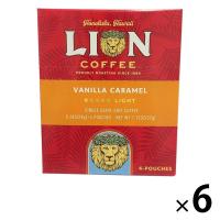 【ドリップコーヒー】ライオンコーヒー バニラキャラメル ドリップバッグ 1セット（24袋：4袋×6個）